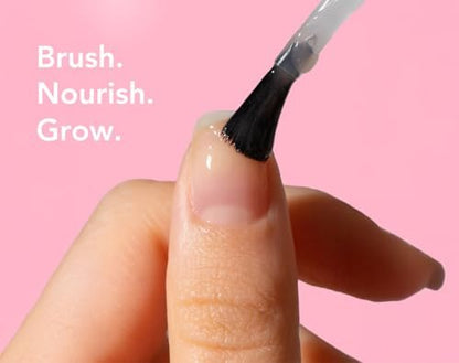 Liaison UltraGrow Nail Serum – Strengthen Weak, Brittle Nails with Keratin Complex, Olive Oil & Vitamin E | Dermatologist-Tested Avelisse