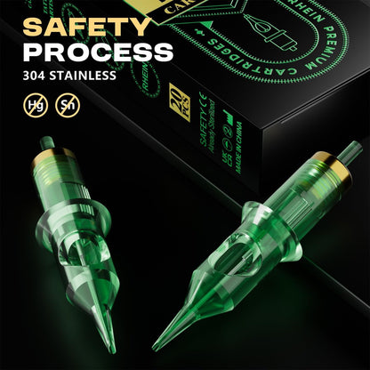 RHEIN Wireless Rotary Tattoo Gun Pen Kit - Complete Set with Battery, 20 Cartridge Needles & 7 Colors Ink for Beginners & Professionals Avelisse