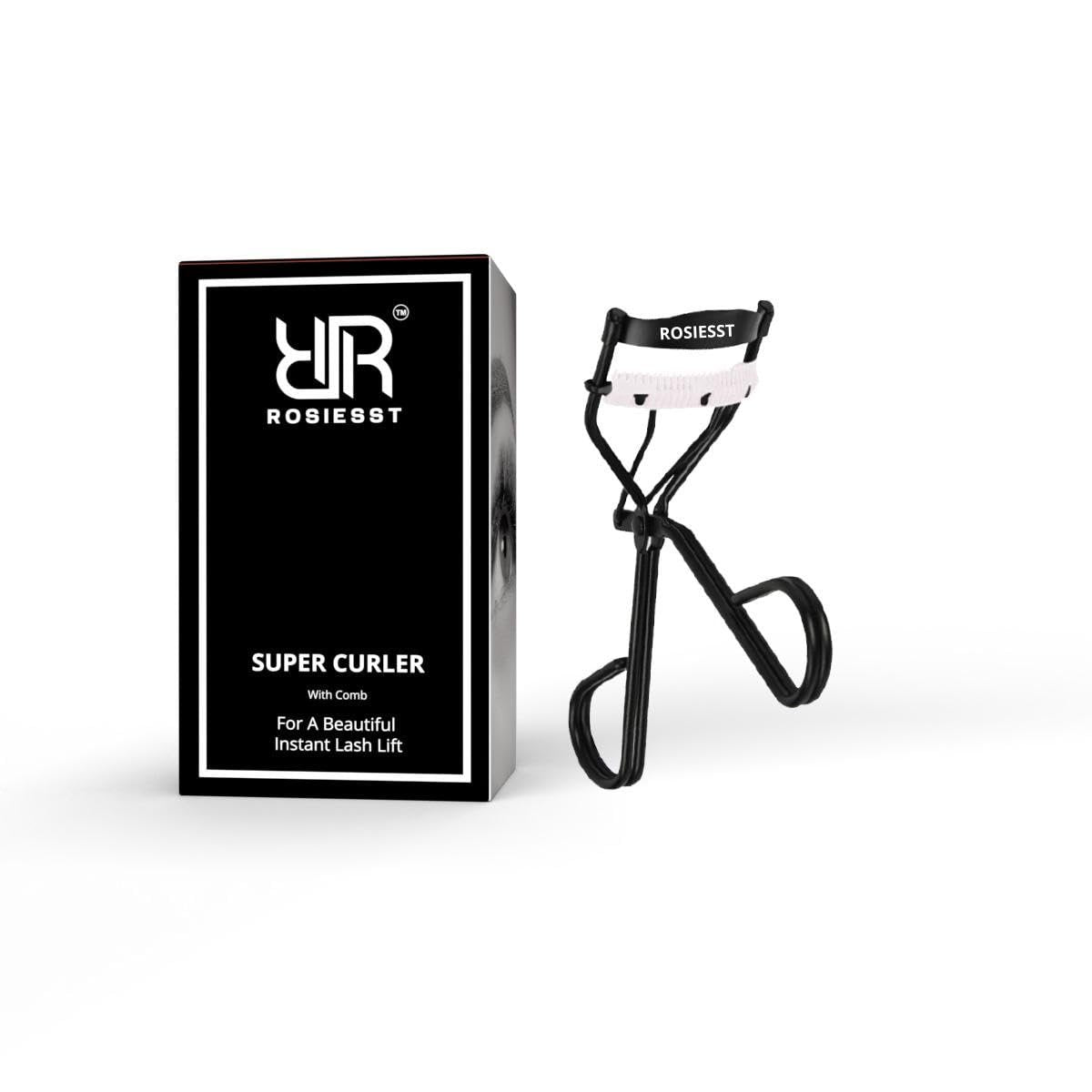 Rosiesst Super Eye Lash Curler with Built-in Comb – Long Lasting Curl, Stainless Steel, Lightweight & Durable - görsel 3