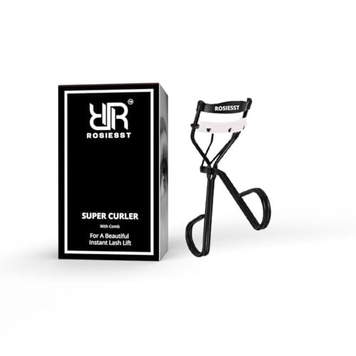 Rosiesst Super Eye Lash Curler with Built-in Comb – Long Lasting Curl, Stainless Steel, Lightweight & Durable - görsel 4