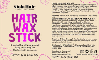 Dolahair Hair Pins for Women - Black Bobby Pins for Bun Styling Kit with Hair Wax Stick and Slick Back Brush - Premium Metal Bobby Pins for Kids, Girls, Women - Pain-Free Comfortable Hair Accessories (100 Count)