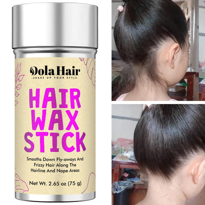 Dolahair Hair Pins for Women - Black Bobby Pins for Bun Styling Kit with Hair Wax Stick and Slick Back Brush - Premium Metal Bobby Pins for Kids, Girls, Women - Pain-Free Comfortable Hair Accessories (100 Count)