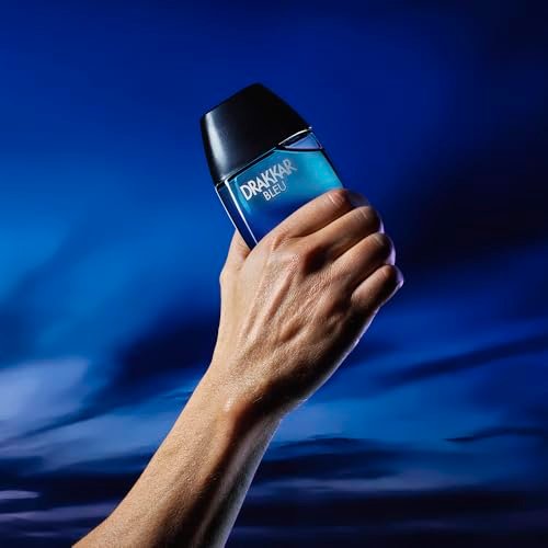 Guy Laroche Drakkar Bleu Eau de Parfum - 3.4 Fl Oz - Aquatic & Fresh Men's Cologne Avelisse