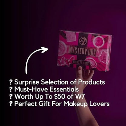 W7 Makeup Set Box - Assorted Gift Box of W7 Makeup & Cosmetics Worth $50 Avelisse