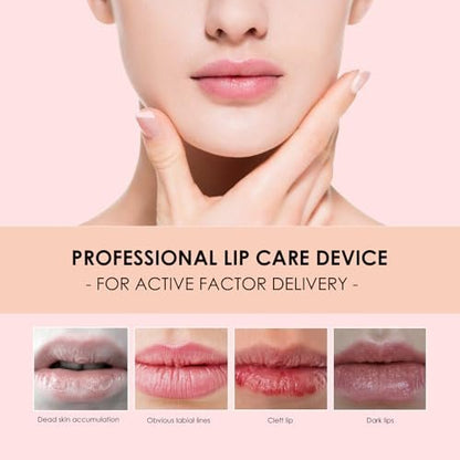 TIDEWISH Derma Roller with Liquid Reservoir Serum Applicator for Lips, Skin, Hair, Wrinkles - 105 Titanium Needles 0.25 mm, Pink Avelisse