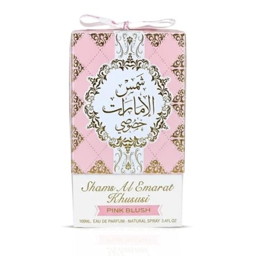 Ard al Zaafaran Pink Blush Shams Al Emarat Khususi Eau de Parfum for Women - 100 ml (3.4 oz) Romantic & Sweet Arabian Perfume - görsel 6