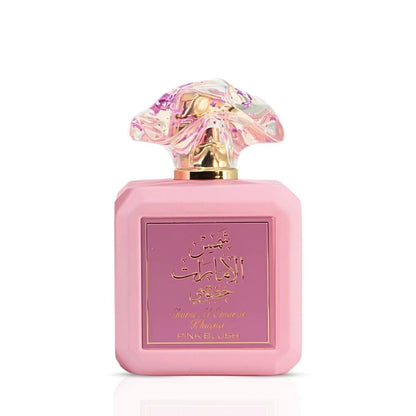 Ard al Zaafaran Pink Blush Shams Al Emarat Khususi Eau de Parfum for Women - 100 ml (3.4 oz) Romantic & Sweet Arabian Perfume