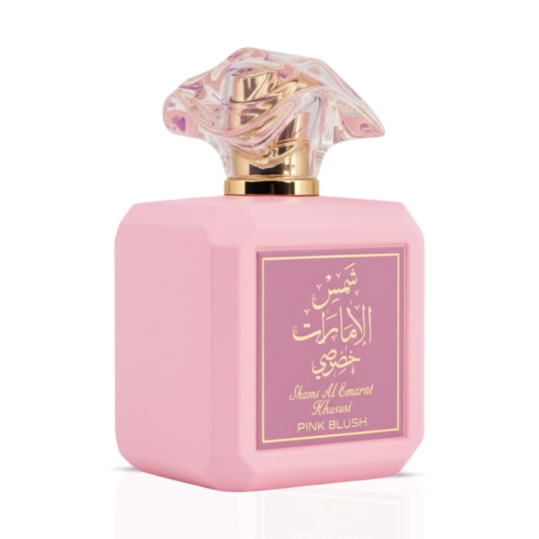 Ard al Zaafaran Pink Blush Shams Al Emarat Khususi Eau de Parfum for Women - 100 ml (3.4 oz) Romantic & Sweet Arabian Perfume - görsel 9
