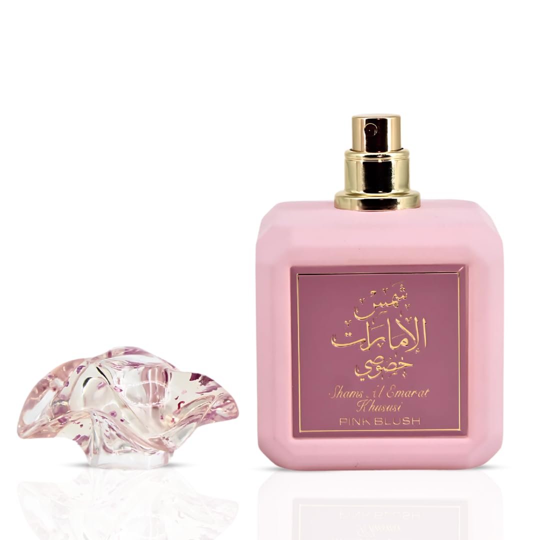 Ard al Zaafaran Pink Blush Shams Al Emarat Khususi Eau de Parfum for Women - 100 ml (3.4 oz) Romantic & Sweet Arabian Perfume - görsel 7