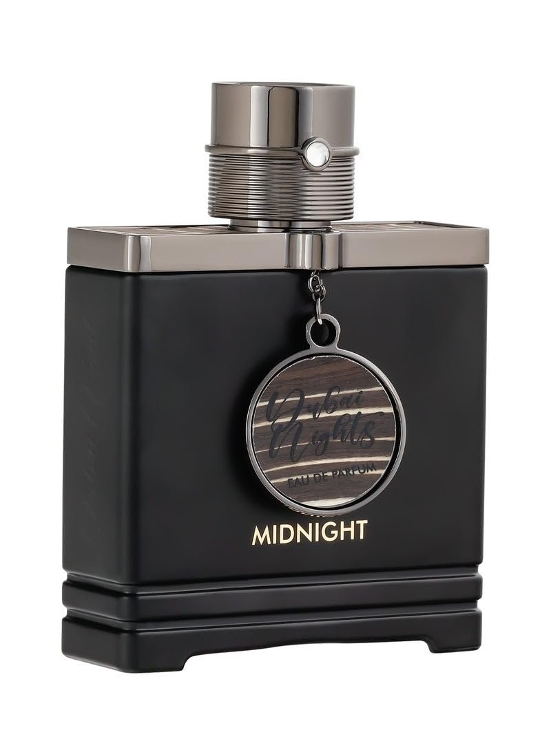 Armaf Dubai Nights Midnight for Men 3.4 oz Eau de Parfum Spray - Dark Brown Avelisse