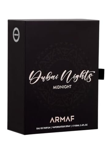 Armaf Dubai Nights Midnight for Men 3.4 oz Eau de Parfum Spray - Dark Brown Avelisse