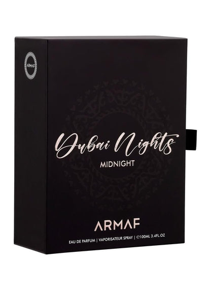 Armaf Dubai Nights Midnight for Men 3.4 oz Eau de Parfum Spray - Dark Brown Avelisse