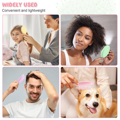 HOFASON 8-Pack Mini Wet Hair Brushes – Easter Basket Stuffers for Women, Teens, Girls | Small Gifts for Valentine’s Day, Bachelorette Parties & Stocking Stuffers