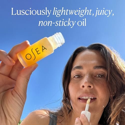 OSEA Hyaluronic Lip Oil Booster – Plump, Glossy, Hydrated Lips with Clean Beauty Ingredients Avelisse