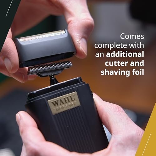 Wahl Professional Micro Power Shaver – Cordless Ultra-Close Finishing Foil Shaver, 2-Hour Runtime, Black Avelisse