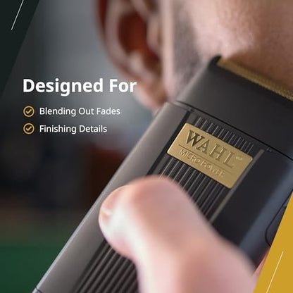Wahl Professional Micro Power Shaver – Cordless Ultra-Close Finishing Foil Shaver, 2-Hour Runtime, Black Avelisse