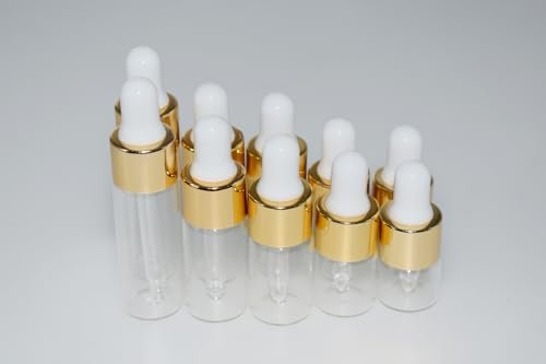 Hustar Small Dropper Bottle Set - 10Pcs Mini Glass Sample Dropper Bottles for Travel Liquids (1ml, 2ml, 3ml, 4ml, 5ml) - görsel 12