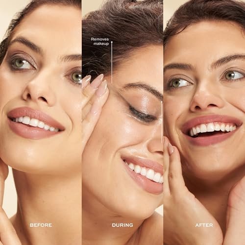 DIME Beauty Nourishing Cleansing Oil - 2-in-1 Makeup Remover & Face Wash with Meadowfoam, Jojoba & Elderberry Oil - Hydrating Oil Cleanser for All Skin Types, Vegan & Cruelty-Free, 4 oz Avelisse
