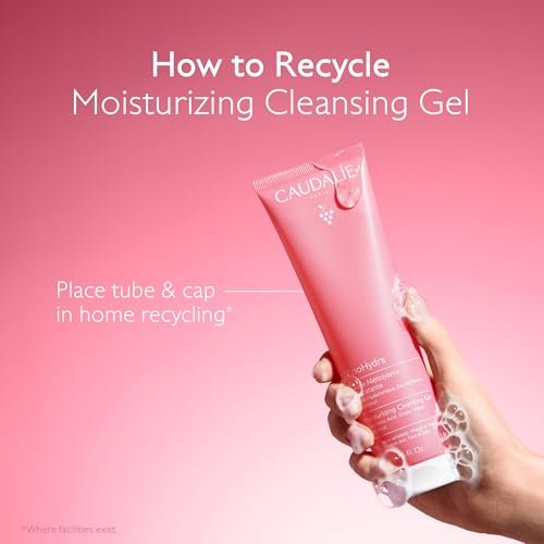Caudalie VinoHydra Moisturizing Cleansing Gel – Gentle Face Cleanser with Hyaluronic Acid, 150 mL Avelisse