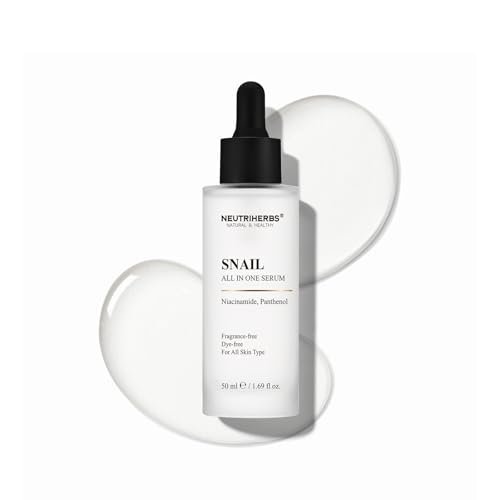 NeutriHerbs Pro 10% Snail Mucin Serum – 20X Concentrated Anti-Aging, Ultra-Hydrating & Non-Sticky Formula for Sensitive Skin, USA-Sourced Snail Secretion Filtrate, 1.69 fl oz - görsel 2