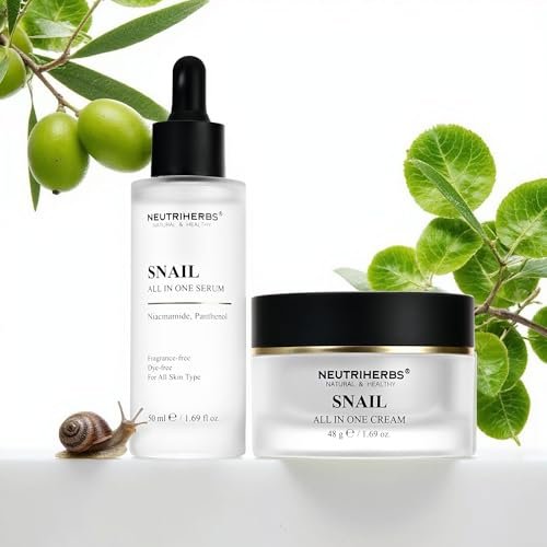 NeutriHerbs Pro 10% Snail Mucin Serum – 20X Concentrated Anti-Aging, Ultra-Hydrating & Non-Sticky Formula for Sensitive Skin, USA-Sourced Snail Secretion Filtrate, 1.69 fl oz - görsel 18