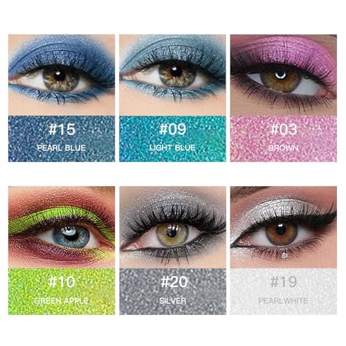 MooGlamor 12 Color Eyeliner Pencil Set – Waterproof & Long-Lasting Gel Eyeliners with Sharpener - görsel 8
