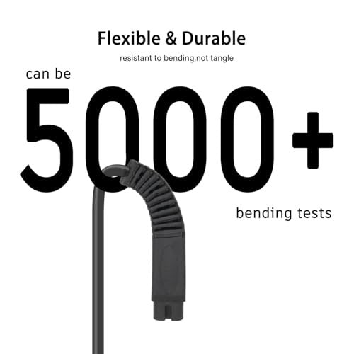 2 Pack USB Charger Cord Compatible with Freebird Head Shaver Only, Flex Series Shaver Charging Cable Replacement for Freebird Shaving Kit Electric Razor, 3.3FT - görsel 4