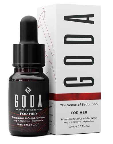 GODA Pheromones Perfume for Women – The Original – Long-Lasting Floral Fragrance with Jasmine & Rose – Vegan & Cruelty-Free – 15ml / 0.50 fl. oz Avelisse