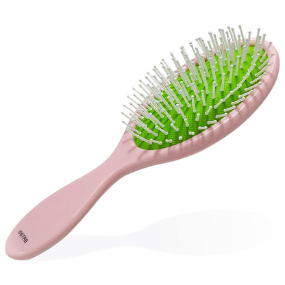 LUV HER Strawberry Shortcake Hair Accessory Set – 5-Piece Detangling Hairbrush & Scrunchies for Kids Ages 3+ Avelisse