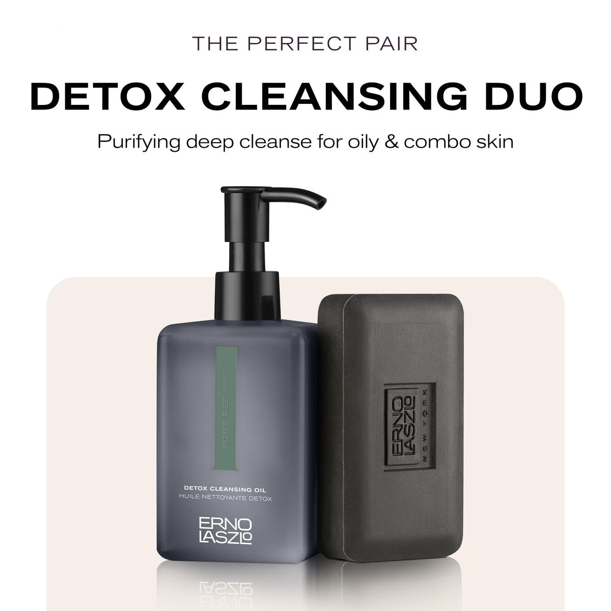 Erno Laszlo Sea Mud Deep Cleansing Face Wash Bar - Detox Charcoal Soap with Dead Sea Mud for Oily, Blemish-Prone Skin, 3.4 oz Avelisse