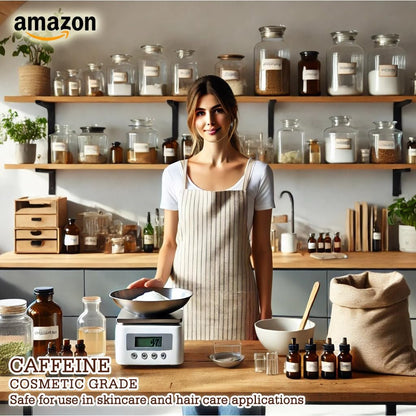 Caffeine Powder for DIY Cosmetics & Homemade Formulations – 200 g (7.06 oz) – Artekas Innovation Avelisse
