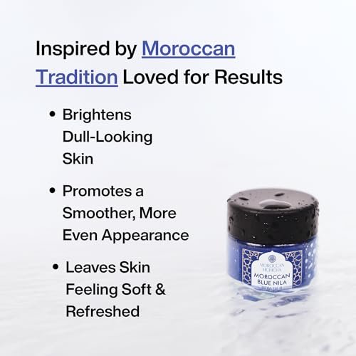 Moroccan Mchicha Moroccan Nila Powder for Skin – 30g Nila Face Mask with Instructions Avelisse