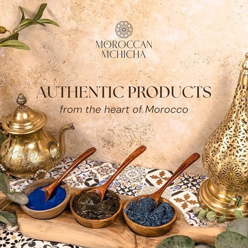 Moroccan Mchicha Moroccan Nila Powder for Skin – 30g Nila Face Mask with Instructions Avelisse