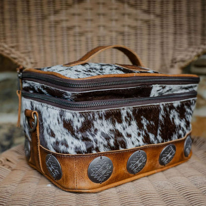 STS Ranchwear Vaquero Glamour Full Grain Leather Cosmetic Organizer - Multi