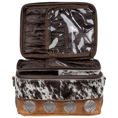 STS Ranchwear Vaquero Glamour Full Grain Leather Cosmetic Organizer - Multi - görsel 6