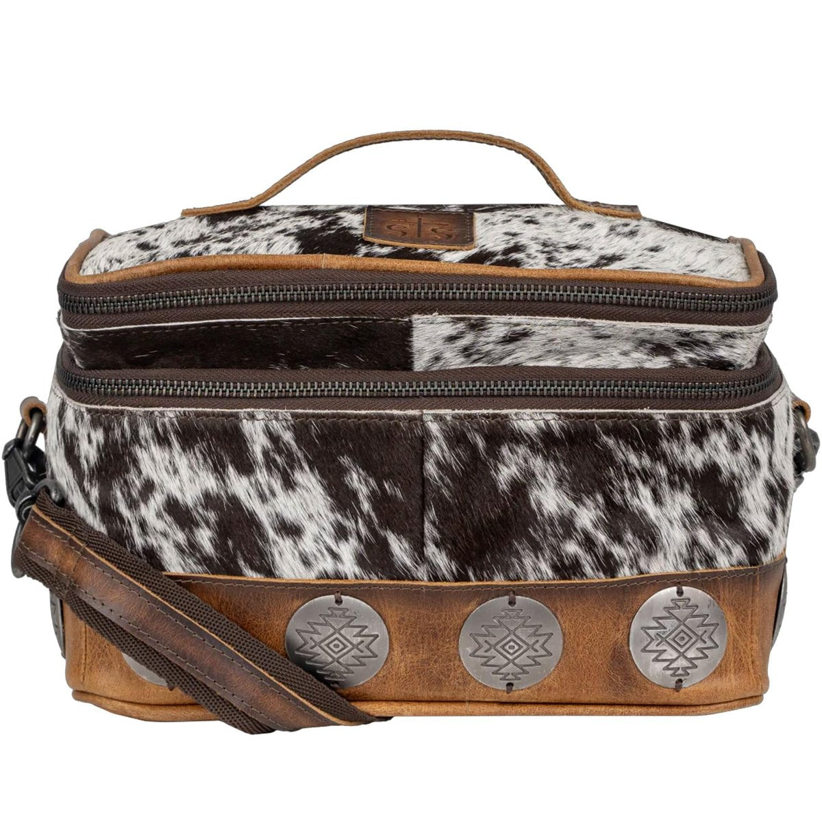 STS Ranchwear Vaquero Glamour Full Grain Leather Cosmetic Organizer - Multi - görsel 1