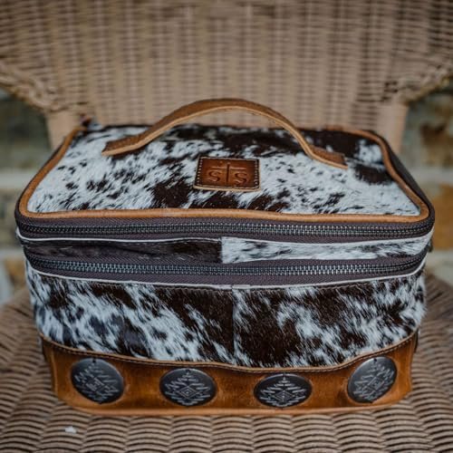 STS Ranchwear Vaquero Glamour Full Grain Leather Cosmetic Organizer - Multi - görsel 12