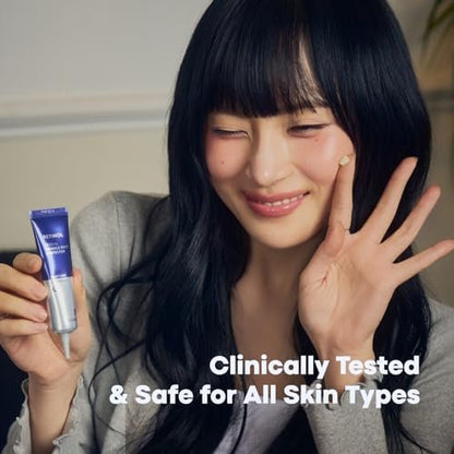 BONCEPT Retinol 2500 IU Wrinkle-Shot Perfector – Korean Anti-Aging Face Cream with Bakuchiol for Beginners, Pore Care & Firming, 0.5 fl oz
