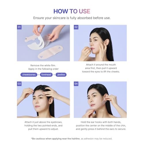 MEDITHERAPY Tension Up Mask 5EA - Korean Collagen Face V Line Lifting Mask - Hydrating Firming & Skin Tightening for Sharp & Sculpted Contour, Double Chin Reducer - Matrixyl & Peptide Gel Facial Mask Avelisse