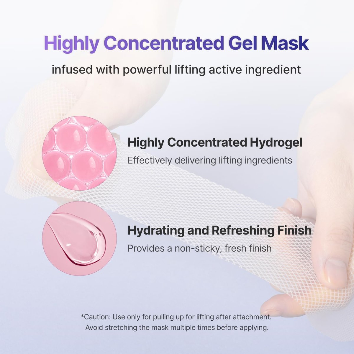 MEDITHERAPY Tension Up Mask 5EA - Korean Collagen Face V Line Lifting Mask - Hydrating Firming & Skin Tightening for Sharp & Sculpted Contour, Double Chin Reducer - Matrixyl & Peptide Gel Facial Mask Avelisse
