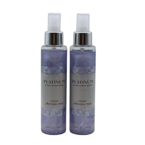 Bath & Body Works PLATINUM Diamond Shimmer Mist 2-Piece Set – Festive Red Bow, Holiday Gift Ready, 4.9 fl oz Each - görsel 8
