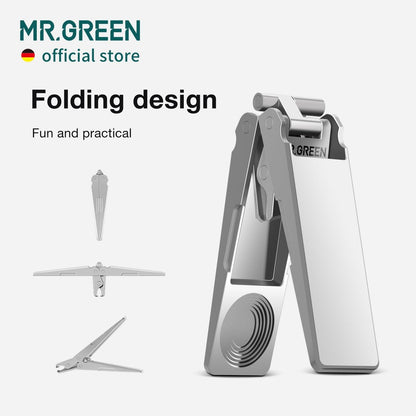 MR.GREEN Innovative Folding Nail Clippers – Collapsible Stainless Steel Nail Cutters for Travel & Home Avelisse