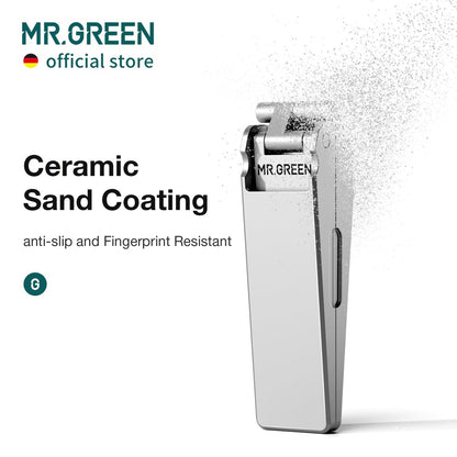 MR.GREEN Innovative Folding Nail Clippers – Collapsible Stainless Steel Nail Cutters for Travel & Home Avelisse