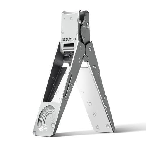 MR.GREEN Innovative Folding Nail Clippers – Collapsible Stainless Steel Nail Cutters for Travel & Home Avelisse