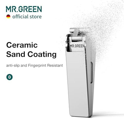 MR.GREEN Innovative Folding Nail Clippers – Collapsible Stainless Steel Nail Cutters for Travel & Home Avelisse