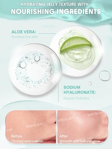 SHEGLAM Good Grip Hydrating Prime & Set Spray - Oil Control Moisturizing Primer, Smooth Fine Lines, Silicone-Free Face Primer (Green)
