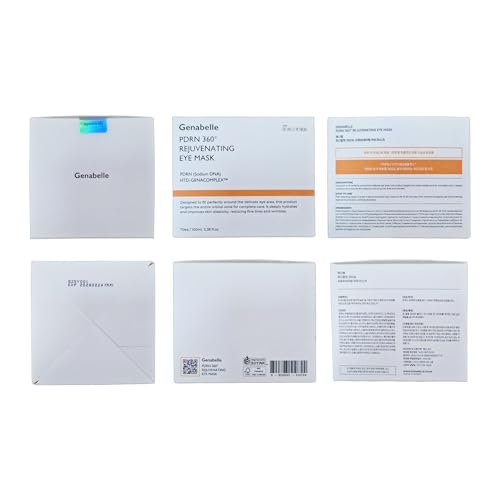 Genabelle PDRN 360° Rejuvenating Eye Mask – Full Eye Area Eye Patches with PDRN & Peptides for Hydration, Firming & Elasticity – Targets Dark Circles, Puffiness & Fine Lines – 70 Count Avelisse