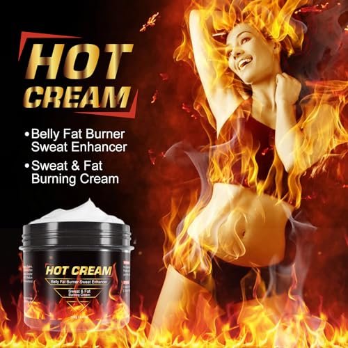 KITNOBLIS Hot Sweat Cream for Belly Fat Burner - Natural Fat Burning Cream for Women, Workout Enhancer for Thighs, Legs, Arms & Buttocks (4 Fl Oz) - görsel 12