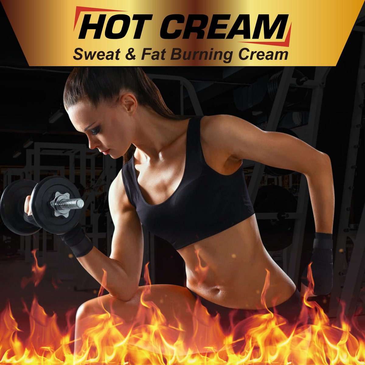 KITNOBLIS Hot Sweat Cream for Belly Fat Burner - Natural Fat Burning Cream for Women, Workout Enhancer for Thighs, Legs, Arms & Buttocks (4 Fl Oz) - görsel 15