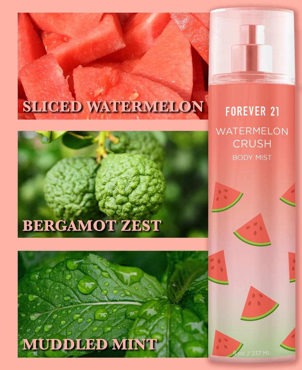 Watermelon Crush Body Mist, 8 fl. oz. by Forever 21 Avelisse